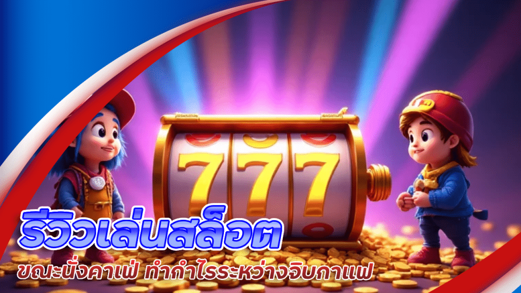 รีวิวเล่นสล็อต heng555 ขณะนั่งคาเฟ่ ทำกำไรระหว่างจิบกาแฟ